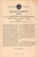 Original Patentschrift - A. Stiemert In Coschen / Neißemünde , 1895 , Federhalter , Füllfederhalter , Faber , Pelikan ! - Pens