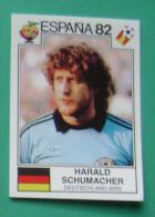 HARALD SCHUMACHER GERMANY SPAIN 1982 #144 PANINI FIFA WORLD CUP STORY STICKER SOCCER FUSSBALL FOOTBALL - Engelse Uitgave