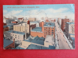 Minneapolis,MN--Bird's Eye View--cancel 1914--PJ 294 - Andere & Zonder Classificatie