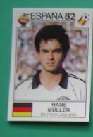 HANS MULLER GERMANY SPAIN 1982 #154 PANINI FIFA WORLD CUP STORY STICKER SOCCER FUSSBALL FOOTBALL - Englische Ausgabe