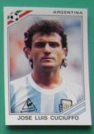 JOSE LUIS CUCIUFFO ARGENTINA MEXICO 1986 #162 PANINI FIFA WORLD CUP STORY STICKER SOCCER FUSSBALL FOOTBALL - English Edition