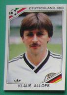 KLAUS ALLOFS GERMANY MEXICO 1986 #193 PANINI FIFA WORLD CUP STORY STICKER SOCCER FUSSBALL FOOTBALL - English Edition