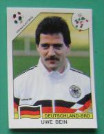 UWE BEIN GERMANY ITALY 1990 #206 PANINI FIFA WORLD CUP STORY STICKER SOCCER FUSSBALL FOOTBALL - Engelse Uitgave