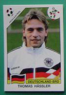 THOMAS HASSLER GERMANY ITALY 1990 #207 PANINI FIFA WORLD CUP STORY STICKER SOCCER FUSSBALL FOOTBALL - Engelse Uitgave