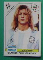 CLAUDIO PAUL CANIGGIA ARGENTINA ITALY 1990 #225 PANINI FIFA WORLD CUP STORY STICKER SOCCER FUSSBALL FOOTBALL - Engelse Uitgave