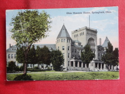 Springfield,OH--Ohio Masonic Home--cancel 1914--PJ 295 - Andere & Zonder Classificatie