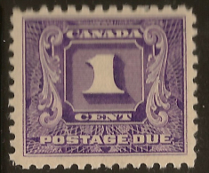 CANADA 1930 1c Postage Due SG D9 UNHM ZM511 - Postage Due