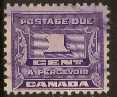 CANADA 1933 1c Postage Due SG D14 U ZM516 - Strafport