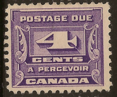 CANADA 1933 4c Postage Due SG D16 U ZM517 - Strafport