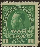 CANADA 1915 1c KGV War Tax SG 228 UNHM ZM168 - War Tax