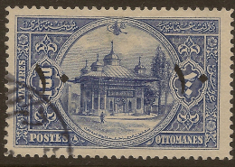 TURKEY 1915 10pi On 100 Pi SG 534 U ZL113 - Oblitérés