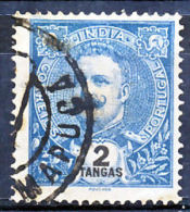 !										■■■■■ds■■ India 1898-1900 AF#160ø Mouchon 2 Tangas 13,5 (x8398) - Inde Portugaise