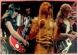 Kleines Musik Poster  -  Band Sweet  -  Von Bravo Ca. 1982 - Afiches & Pósters