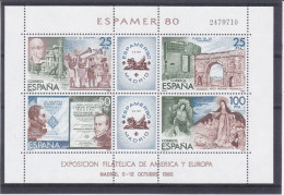 Espagne - Yvert Bloc 27 ** - MNH - Exposition Philatélique - Espamer 80 - Blocks & Sheetlets & Panes
