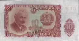 BULGARIE - 10 Leva 1951 - UNC - Bulgaria
