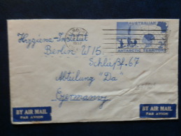 37/809  LETTRE  1957 POUR ALLEMAGNE - Storia Postale