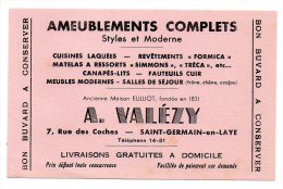 Buvard - Ameublements Complets - A. Valézy à Saint Germain En Laye - V