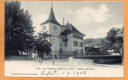 Moudon Switzerland 1905 Postcard - Moudon