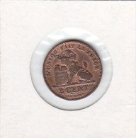 2 CENTIMES Cuivre Léopold II 1905 FR - 2 Cents