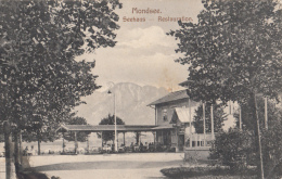 B76194 Mondsee Restaurant Near The Lake Austria See 2 Scans - Mondsee