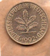 PIECE DE 10 PFENNIG 1992 D - 10 Pfennig