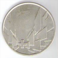 MEDAGLIA SVIZZERA ARGENTO SILVER EXPOSITION NATIONALE SUISSE LAUSANNE 1964 - Firma's