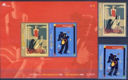 ##Portugal 2003. {X20} EUROPE/CEPT. Poster Art. Michel 2677-78 + Block 185. MNH(**) - Neufs