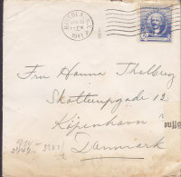 United States MINEOLA (NY) 1941 Cover Lettre T Denmark Censor Zensur Geöffnet Oberkommando Der Wehrmacht Label (2 Scans) - Cartas & Documentos