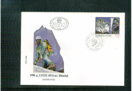 Yugoslawien / Yugoslavia / Yougoslavie 1991 Lotse FDC - Bergsteigen