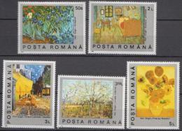 Romania 1991 Art Painting Gemalde Mi 4637-4641 - MNH (**) - Usado