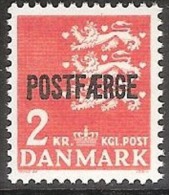 DENMARK  #2 KR ** POSTFÆRGE, STAMPS FROM YEAR 1972 - Steuermarken