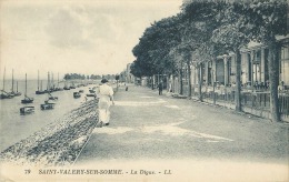Saint-Valéry-sur-Somme (80) La Digue - Saint Valery Sur Somme