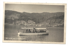 Zell Am See (Autriche, Salzbourg) : MP D'un Bateau De Promenade Sur Le Lac  En 1945 (animé) PF. - Zell Am See