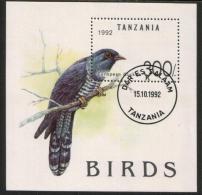 Tansania - Block 190 Gestempelt / Used (n885) - Cuckoos & Turacos