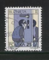 POLAND 1996 SIGNS OF THE ZODIAC ISSUE GEMINI TWINS USED ORDINARY PAPER VARIETY - Astrologie
