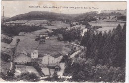 CPA 88 - VOSGES - XERTIGNY   -  Vallée Du Cône Et Féculerie Louis , Prise Du Haut Du Viaduc - Xertigny