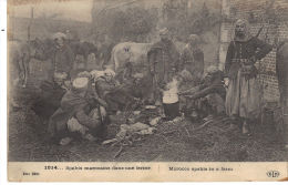 VERBERIE. Un Convoi De Spahis Marocain 1914 6ème Série - Verberie