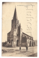 Saint-Nicolas-de-la-Grave (82) : L'église En 1930 (animé). - Saint Nicolas De La Grave