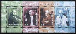 HUNGARY-2012.Famous Hungarians Souvenir Sheet MNH!! - Ungebraucht