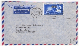 Old Letter - South Africa - Airmail