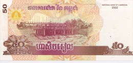 CAMBODGE - 50 Riels 2002 - UNC - Cambodge
