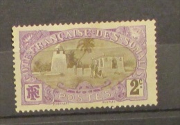 Costa Francese Dei Somali 1909 Mosquee De Tadjourah 2f - Gebraucht