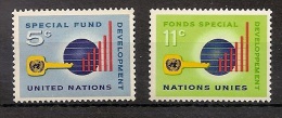 UNO NY, Vereinte Nationen 1965, Nr. 148-149 Sonderfonds Der Vereinten Nationen Für Entwicklungsländer Postfrisch (mnh) - Ungebraucht