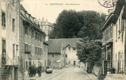 CPA BEAUCOURT RUE DAMPIERRE 1906 - Beaucourt