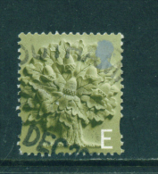 ENGLAND - 2001 To 2002  Oak Tree  'E'  Used As Scan - Angleterre