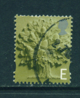 ENGLAND - 2001 To 2002  Oak Tree  'E'  Used As Scan - England
