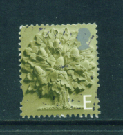 ENGLAND - 2001 To 2002  Oak Tree  'E'  Used As Scan - Engeland