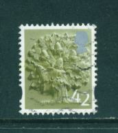 ENGLAND - 2003+  Oak Tree  42p  Used As Scan - Engeland
