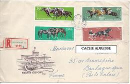 BUDAPEST 1961 Lettre Recommandée Pour La France. - Postmark Collection