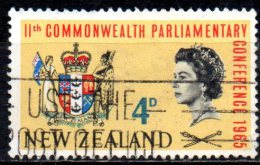 NEW ZEALAND 1965 11th Commonwealth Parliamentary Conference  FU - Oblitérés